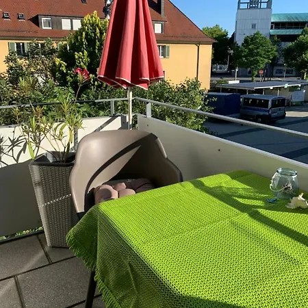 公寓 Cityapartment Direkt Am Hafen 腓特烈港